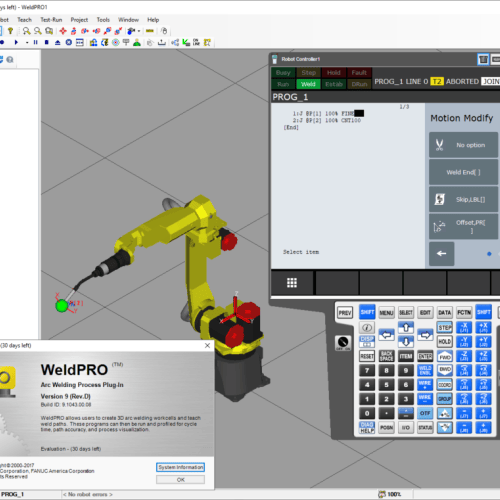 Robot FANUC | Robotické pracoviště Drilltec 600