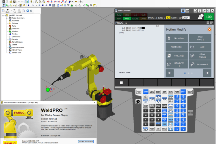 Robot FANUC | Robotické pracoviště Drilltec 600